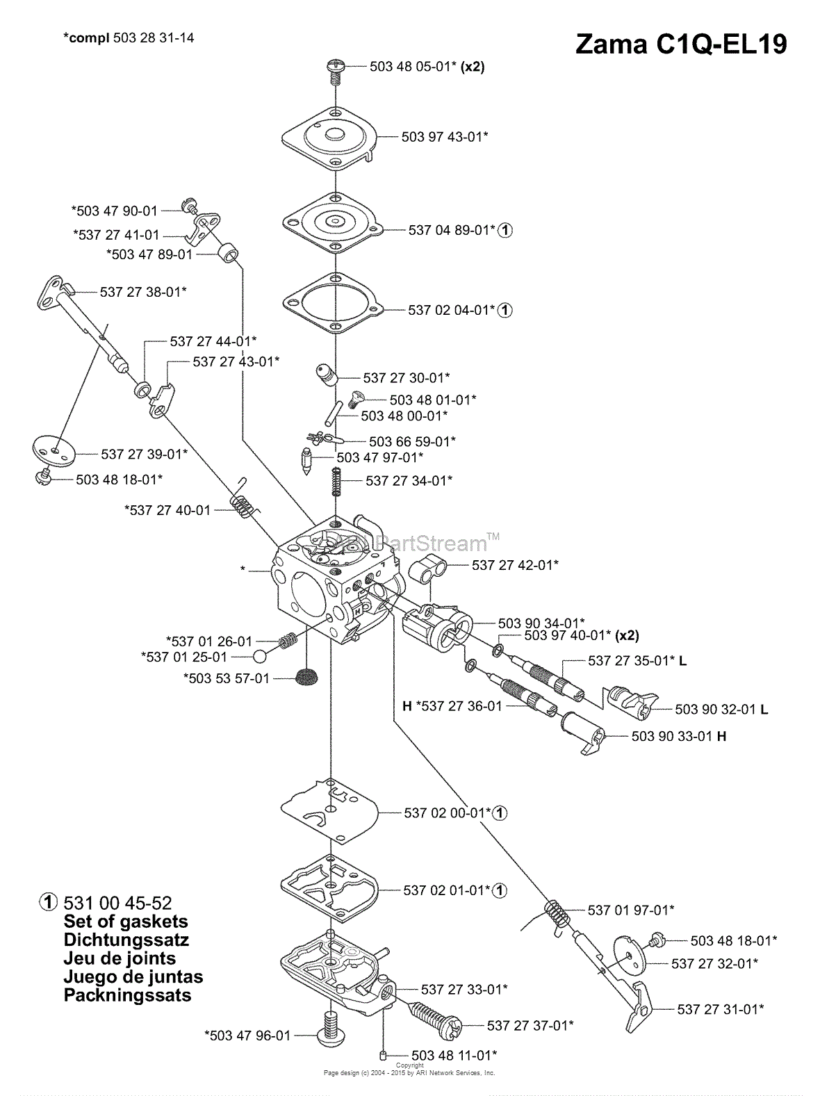 Husqvarna 338 XPT (2004-01) Parts Diagrams, 47% OFF