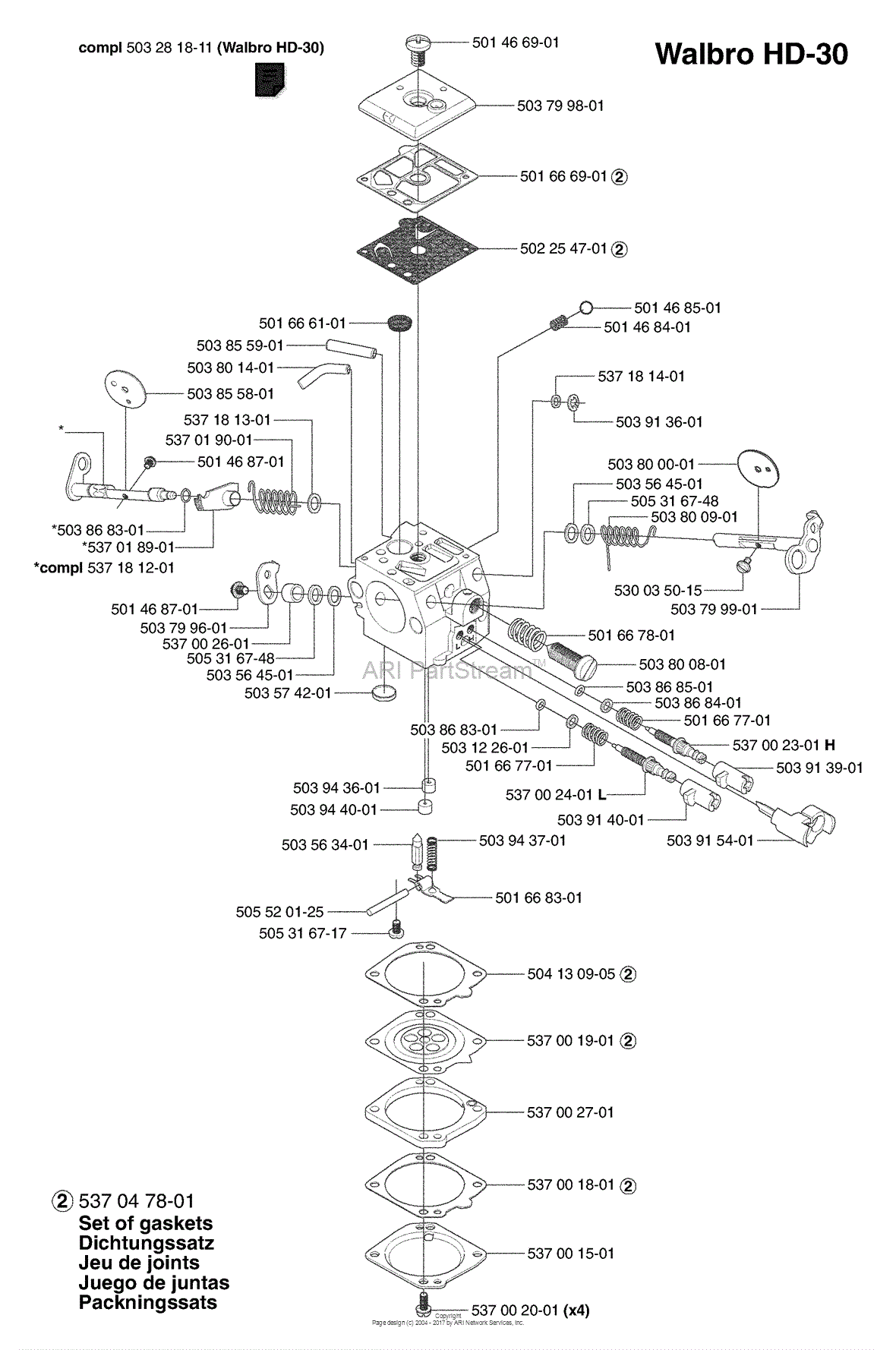 Husqvarna 7021p Carburetor Diagram