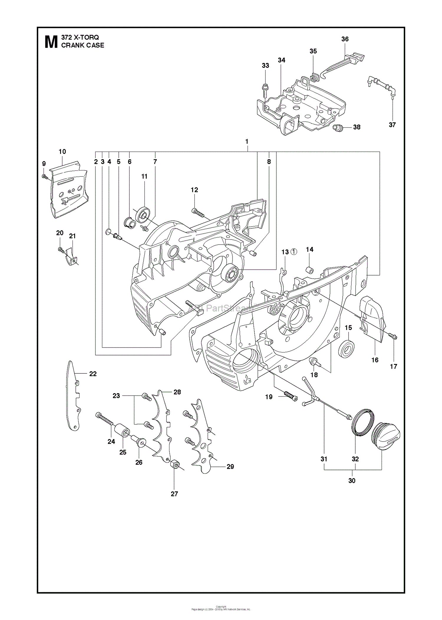 Husqvarna 372xp Parts Diagram