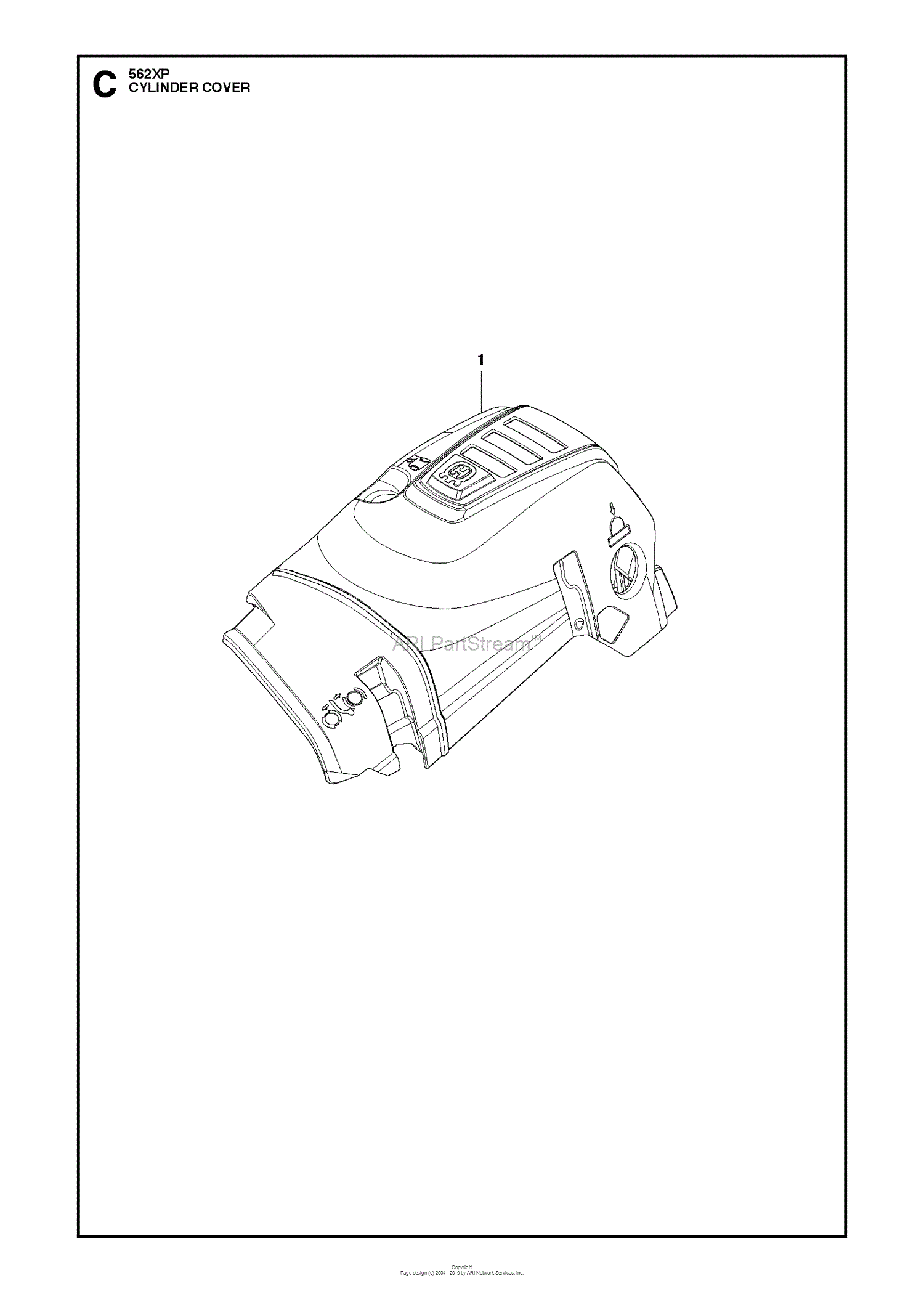 Husqvarna 562xp 11 06 Parts Diagram For Cylinder Cover