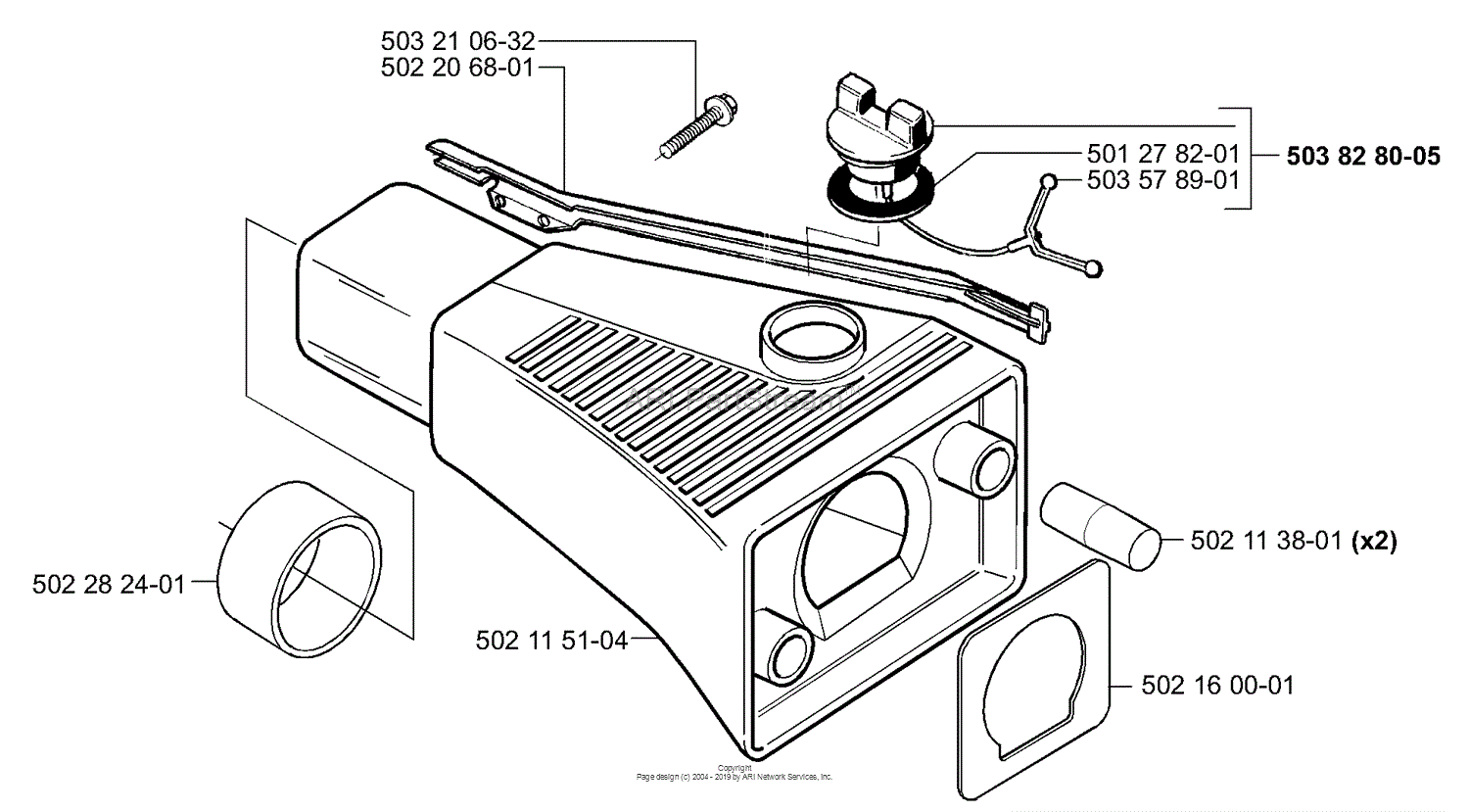 Husqvarna 240 Fuel Line Diagram