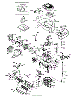 Husqvarna Tec (1997-04) Parts Diagram for Tecumseh 4-Cycle Snowking ...