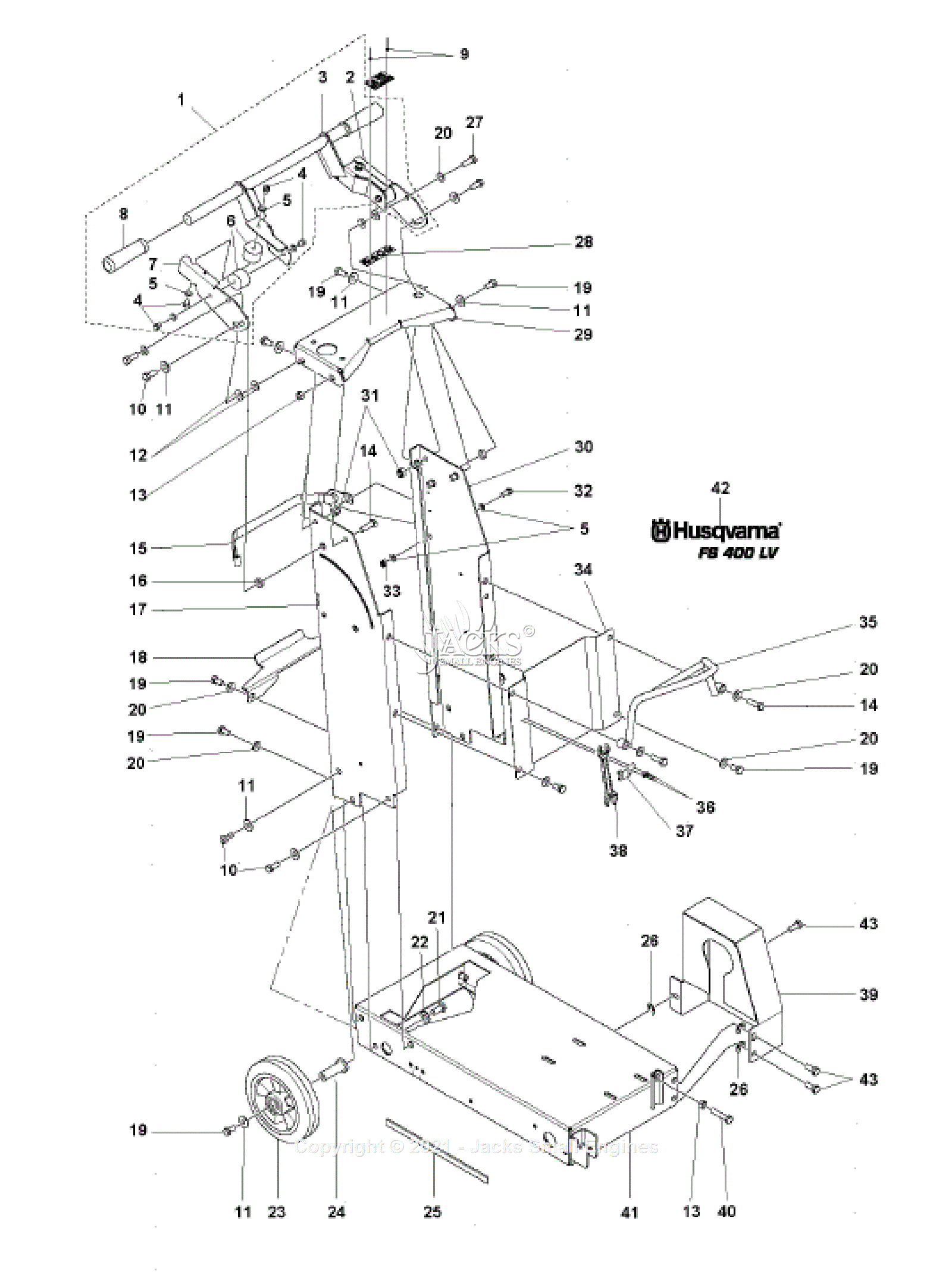 Husqvarna FS 400LV Parts Diagrams
