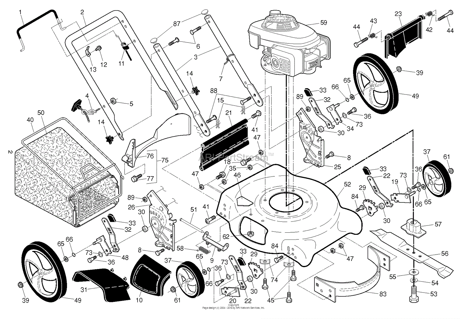 Husqvarna 5521 P 96133001800 (201302) Parts Diagram for PRODUCT COMPLETE