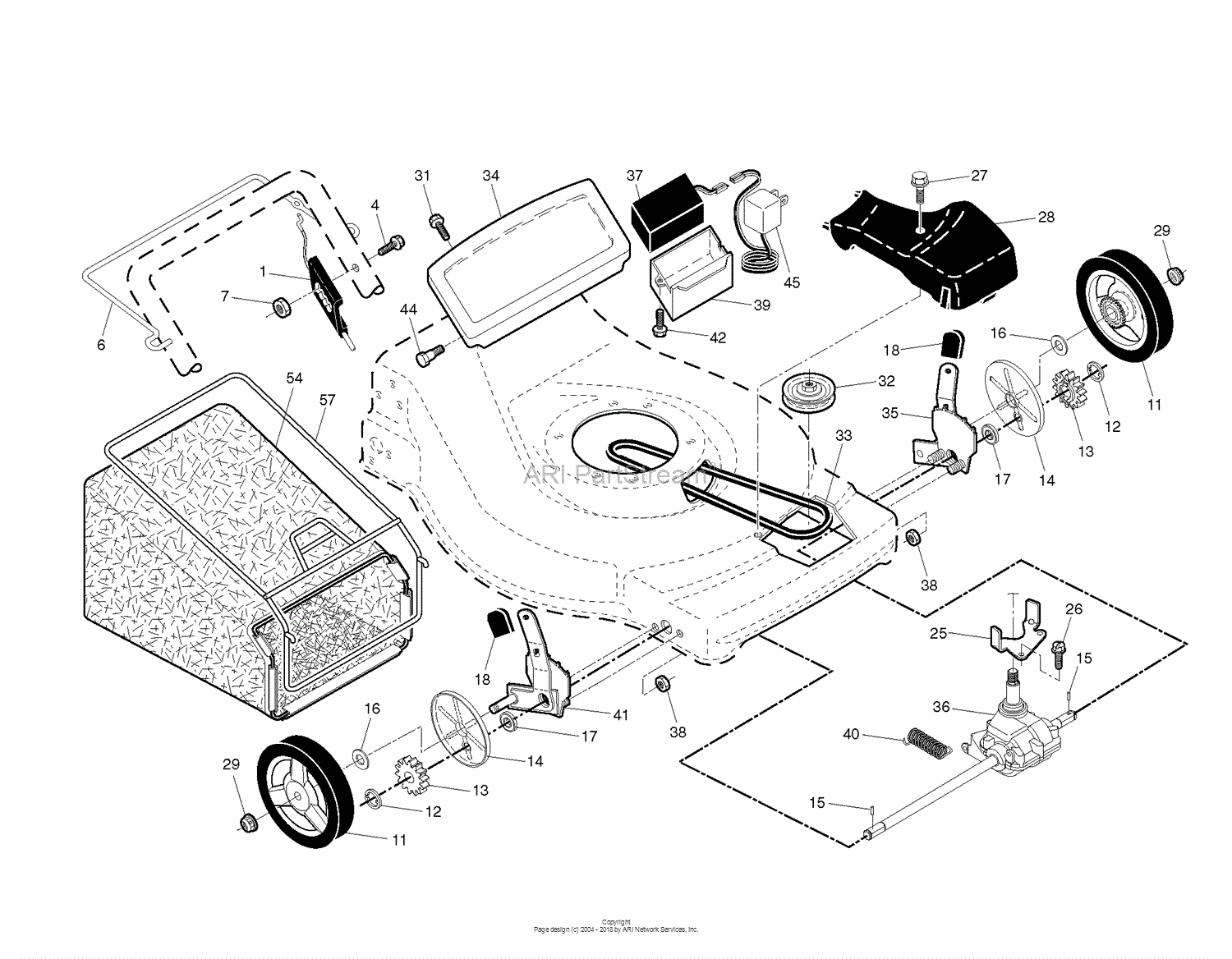 Husqvarna XT722FE - 96143008001 (2012-01) Parts Diagram for DRIVE