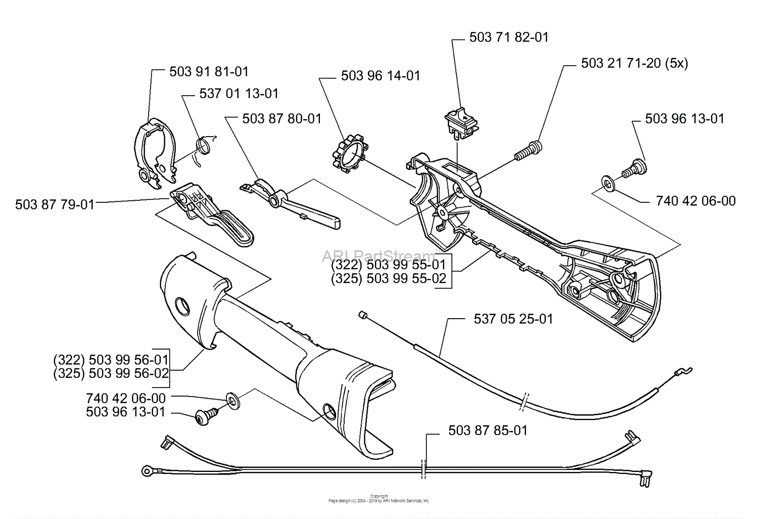Husqvarna 322l Trimmer Diagram