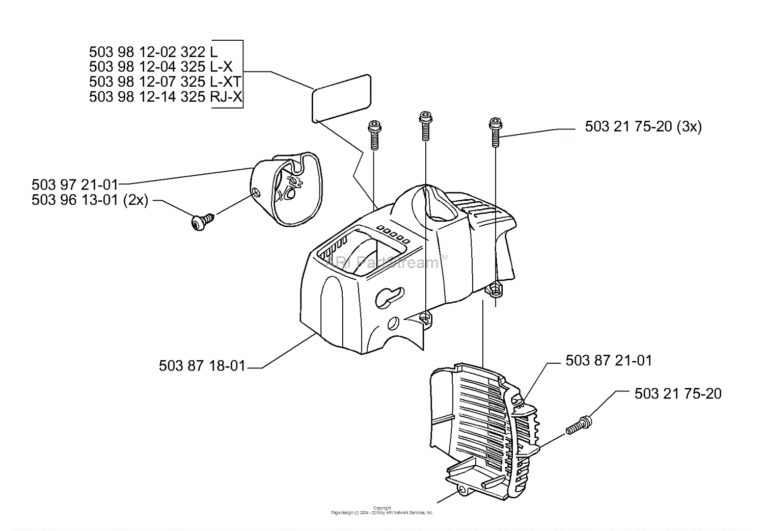 Husqvarna 322l Parts Diagram