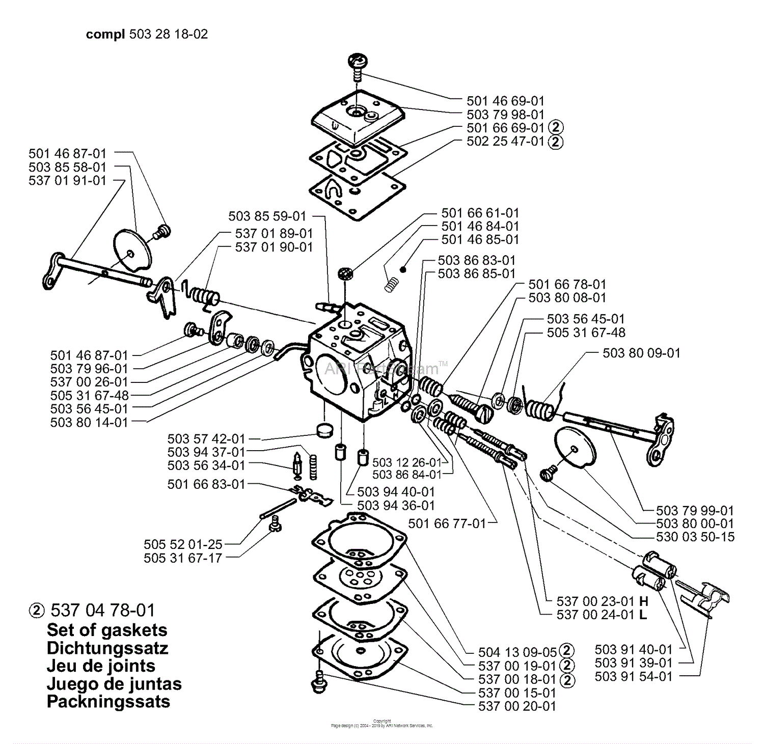 Husqvarna hu775h carburetor discount diagram