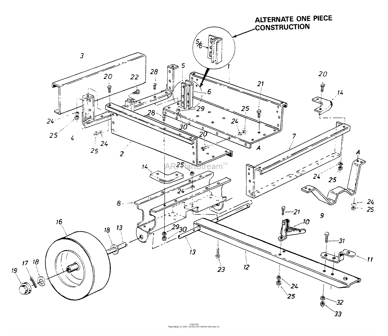 Husqvarna DC 100 (45-01011) (1993-06) Parts Diagram for Repair Parts ...