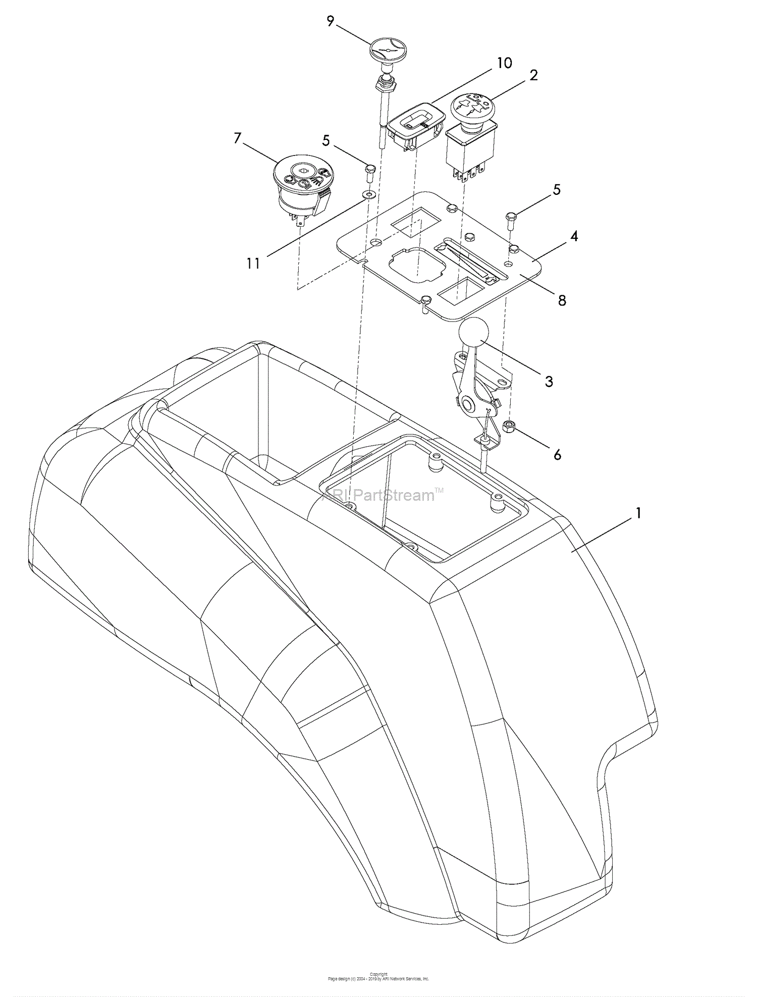 Husqvarna Ez Bf Parts Diagram For Controls