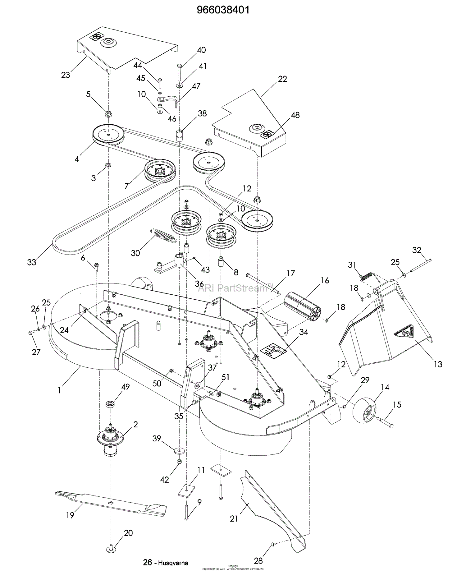 Husqvarna 61 Parts Diagram