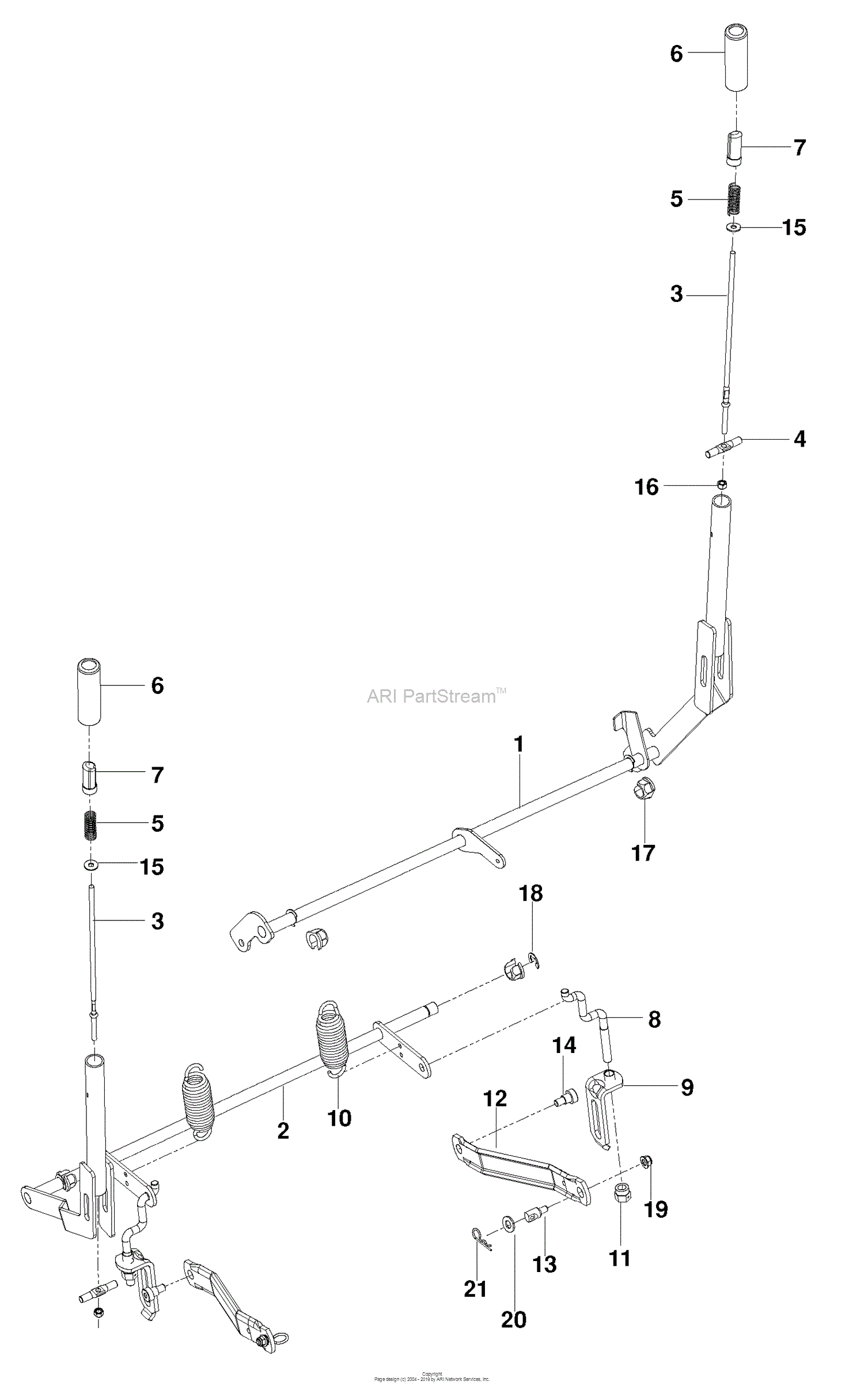 Husqvarna Ez Bf Parts Diagram For Break Lift