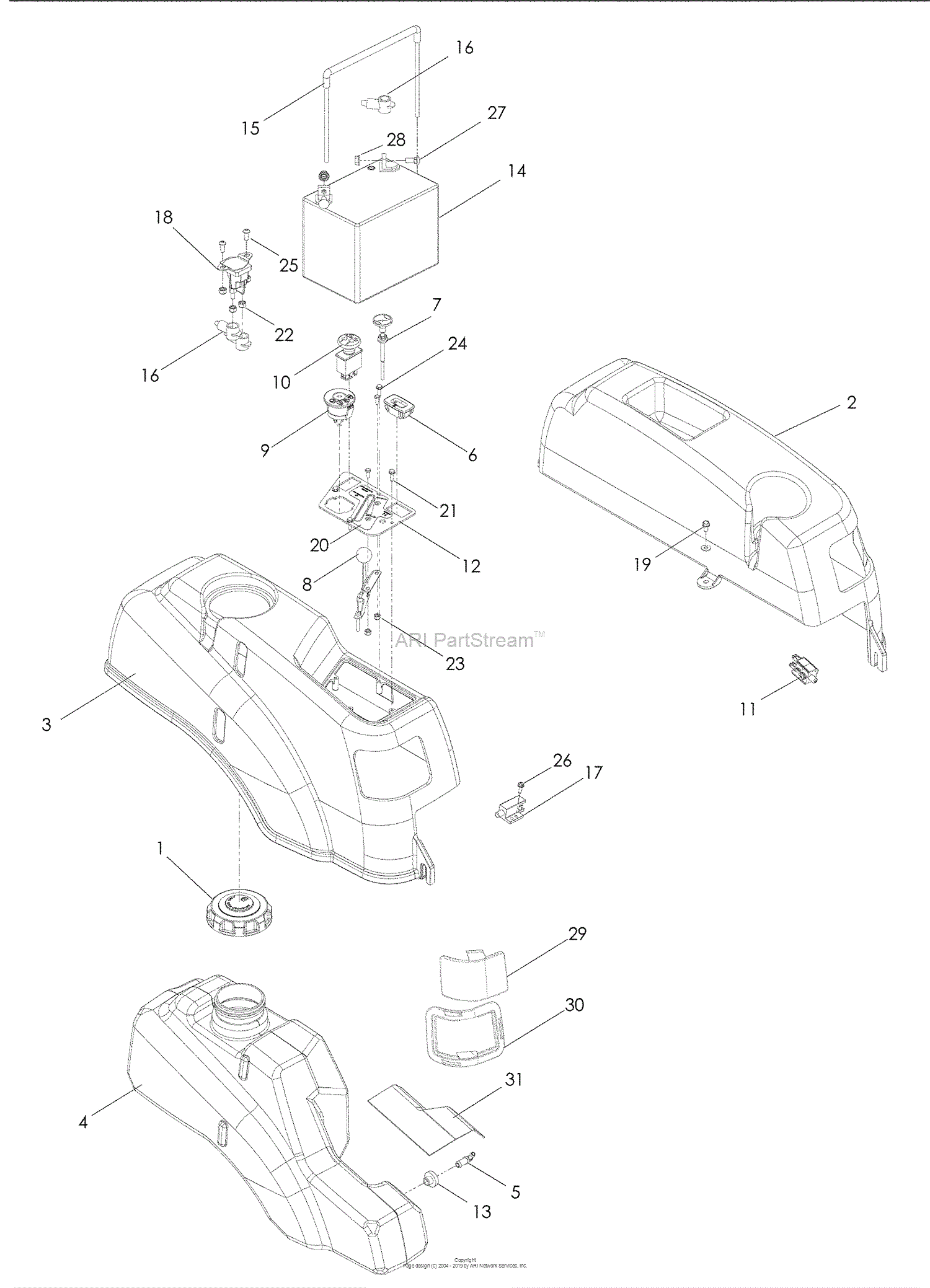 Husqvarna Ez4824 Drive Belt Diagram