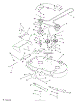 Husqvarna EZF 3417 (965879301) (2008-09) Parts Diagram for 34 Inch Deck