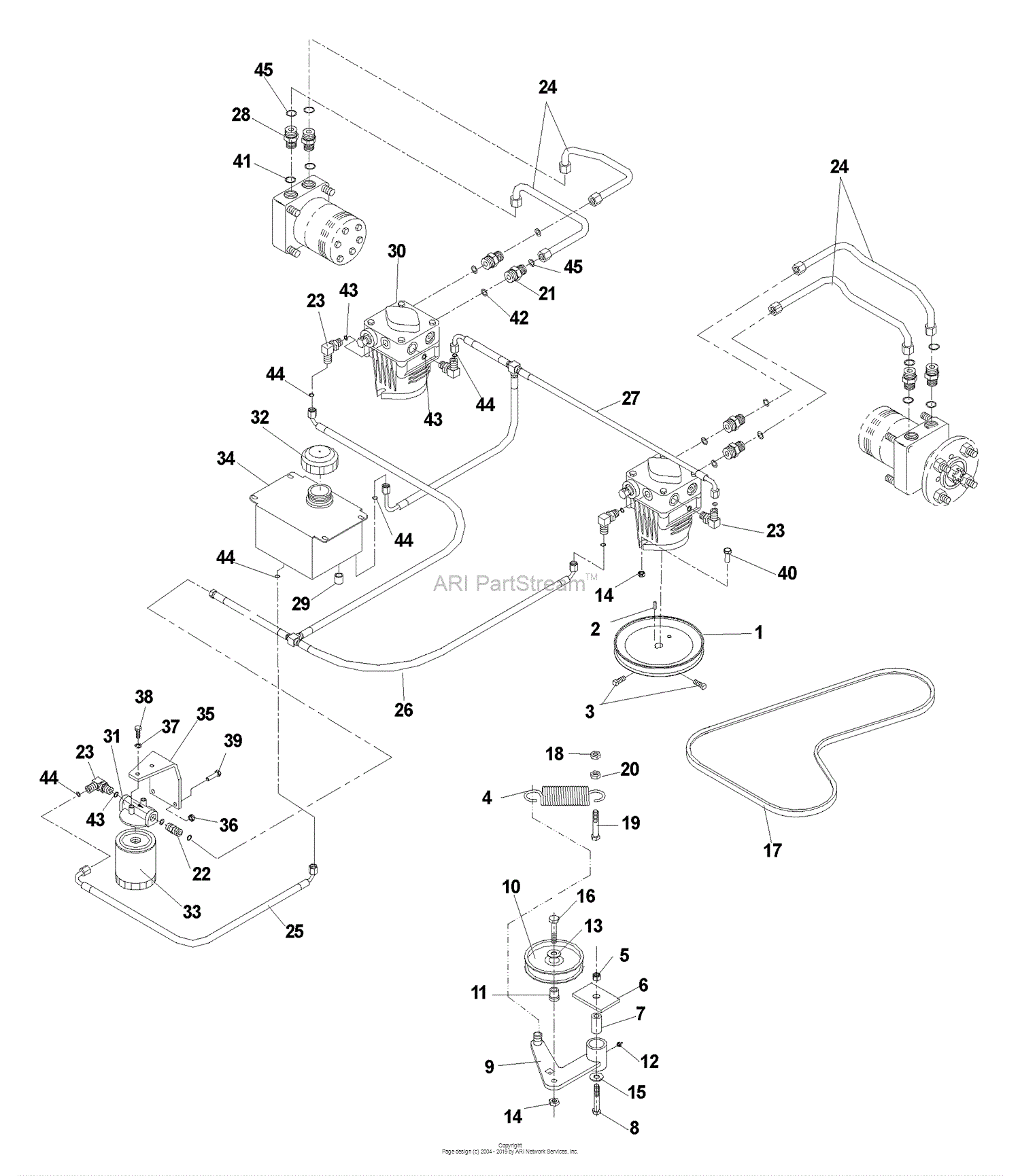 Husqvarna iZ 4817 TSKAA (968999255) (2006-08) Parts Diagram for ...