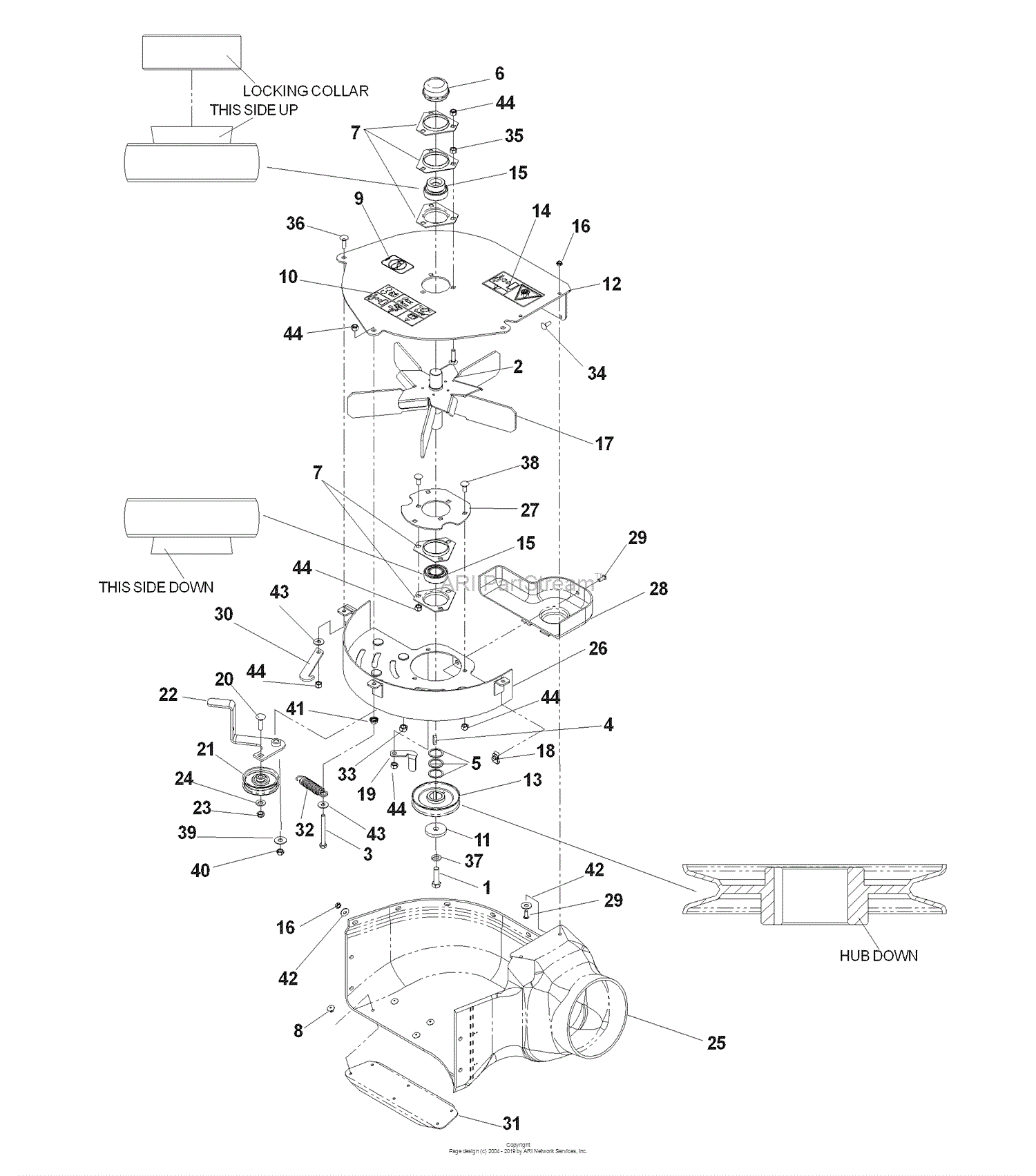 Husqvarna iZ 4821 TSKAA (968999256) (2007-04) Parts Diagram for ...