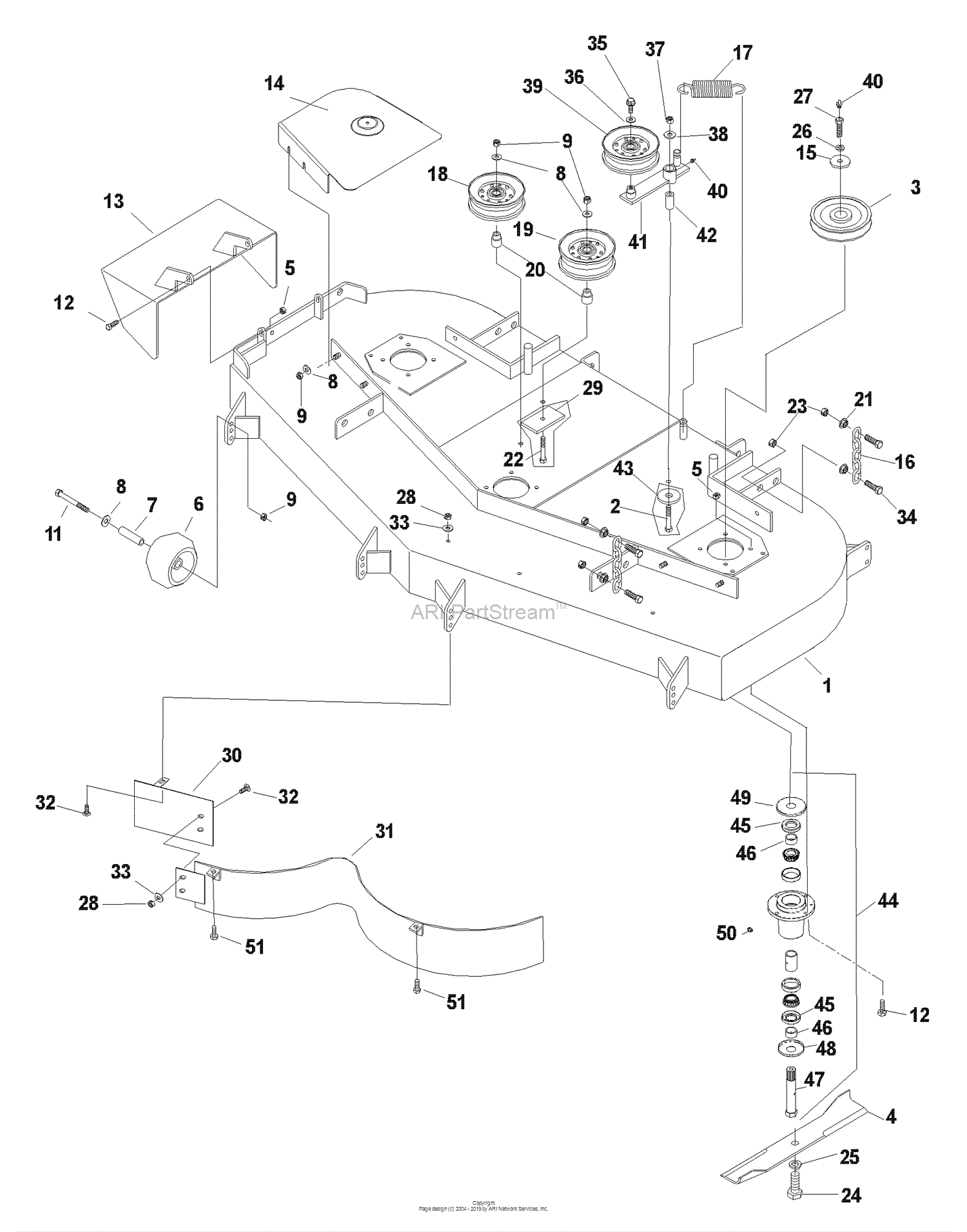 Husqvarna iZ 5223 KAA (968999207) S/N 033600000 & Up (2004-09) Parts ...