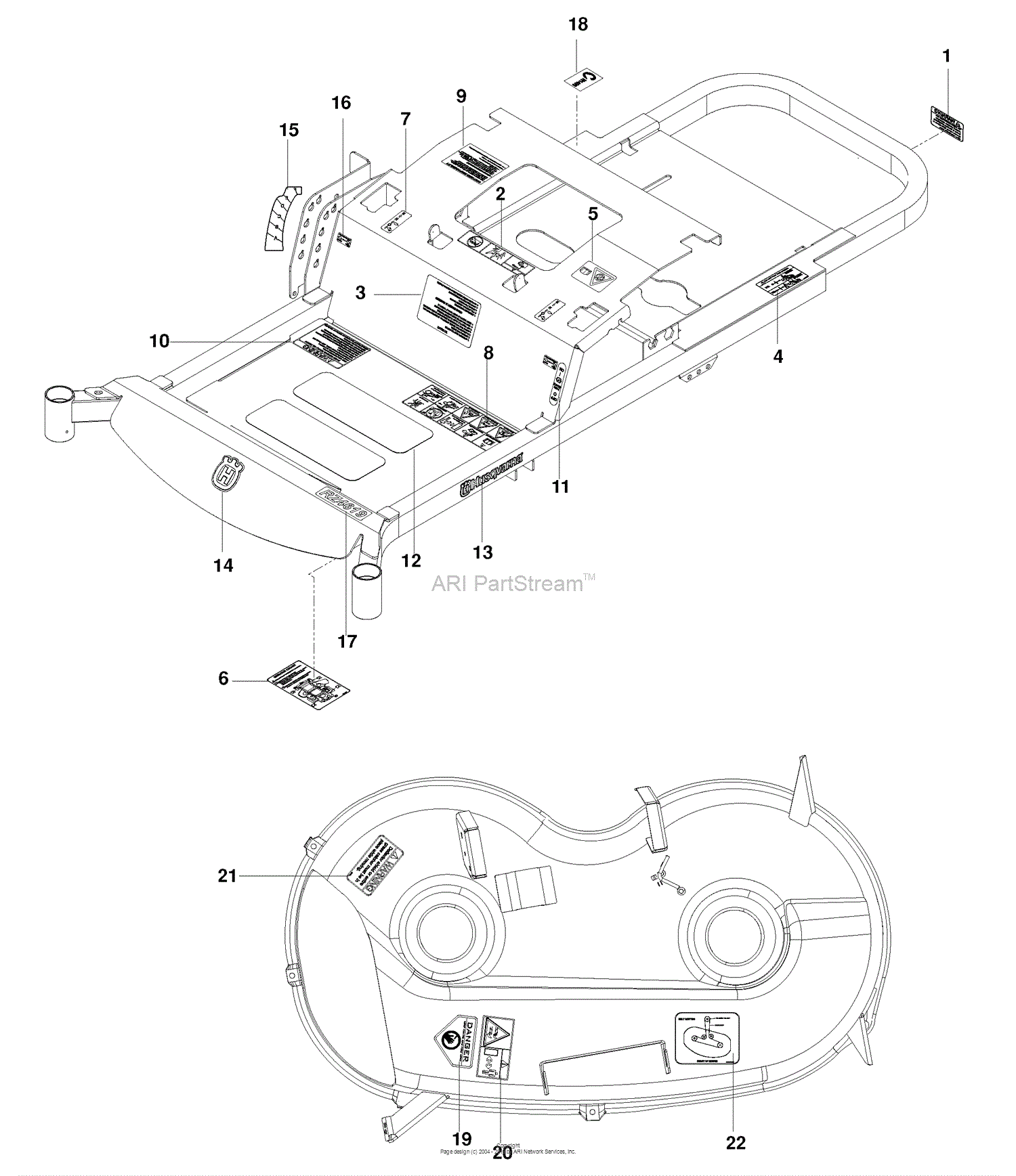 Husqvarna Rz4621 Parts Diagram