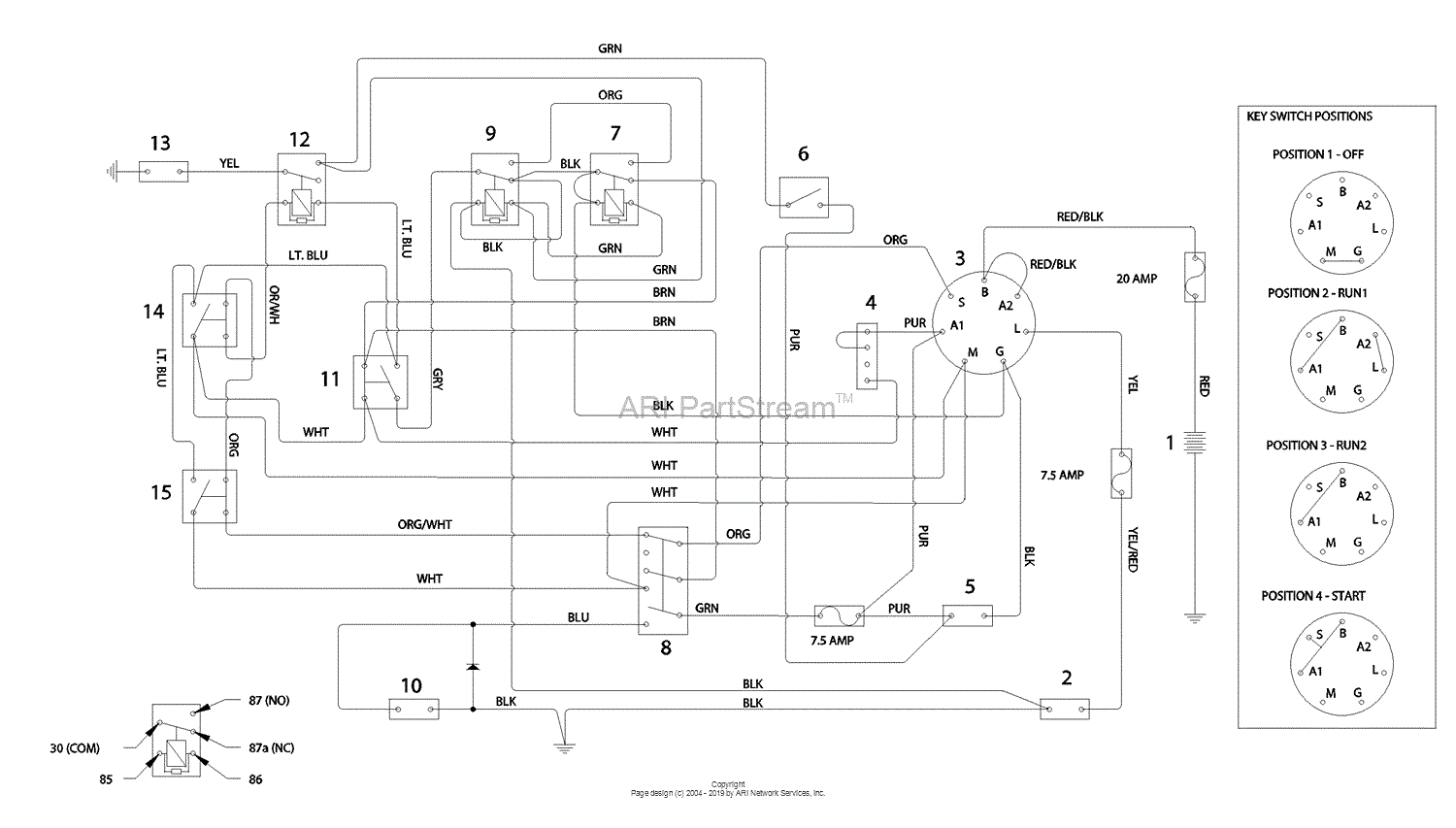 Husqvarna Z 4219 968999511 2007 04 Parts Diagram For Schematic For