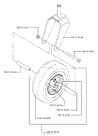 Husqvarna Z 4818 BIA (968999250) (2005-08) Parts Diagram for Caster ...