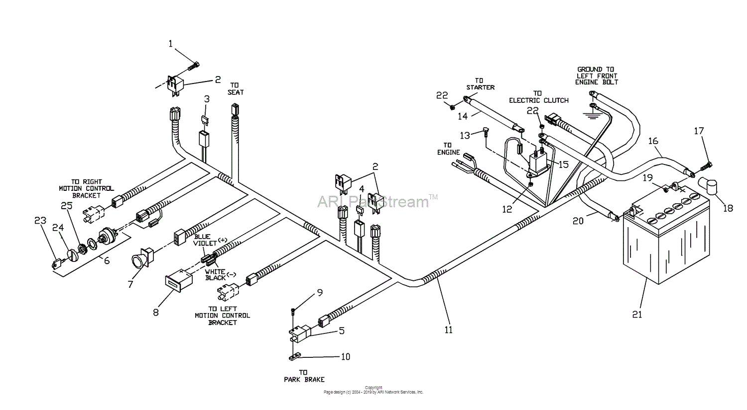 Husqvarna ZTH 4817 A (539104701-01) (2000-03) Parts  