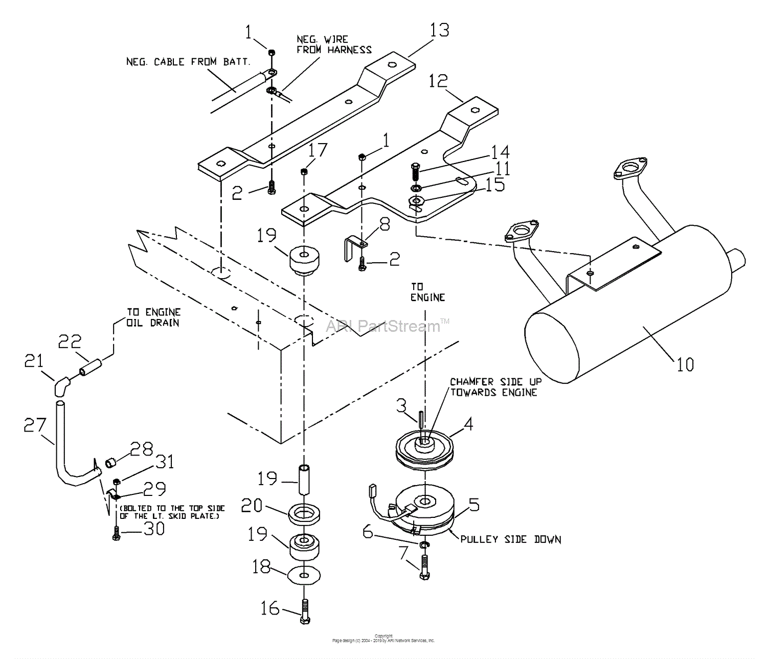 Husqvarna ZTH 6123 KOLA (2001-11) Parts Diagram for Liquid Cooled ...