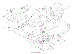 Husqvarna ZTH 6125 KAA (968999186) (2006-04) Parts Diagrams