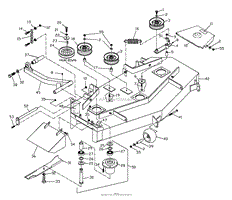 Husqvarna ZTHKH 4818 A (2000-10) Parts Diagram for 48