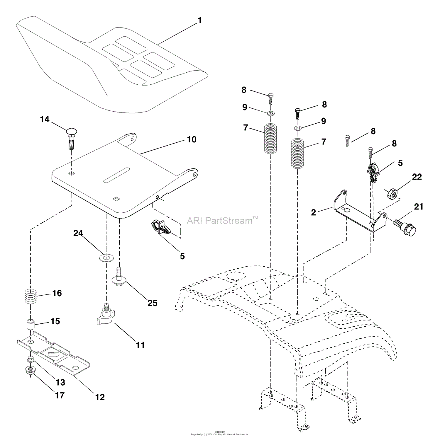 Husqvarna CT 130 (HECT130B) (954170017) (1999-10) Parts Diagram for ...