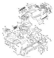 Husqvarna YTH20B42 T, 96043002000, 960430020, 2006-01 Parts Diagrams