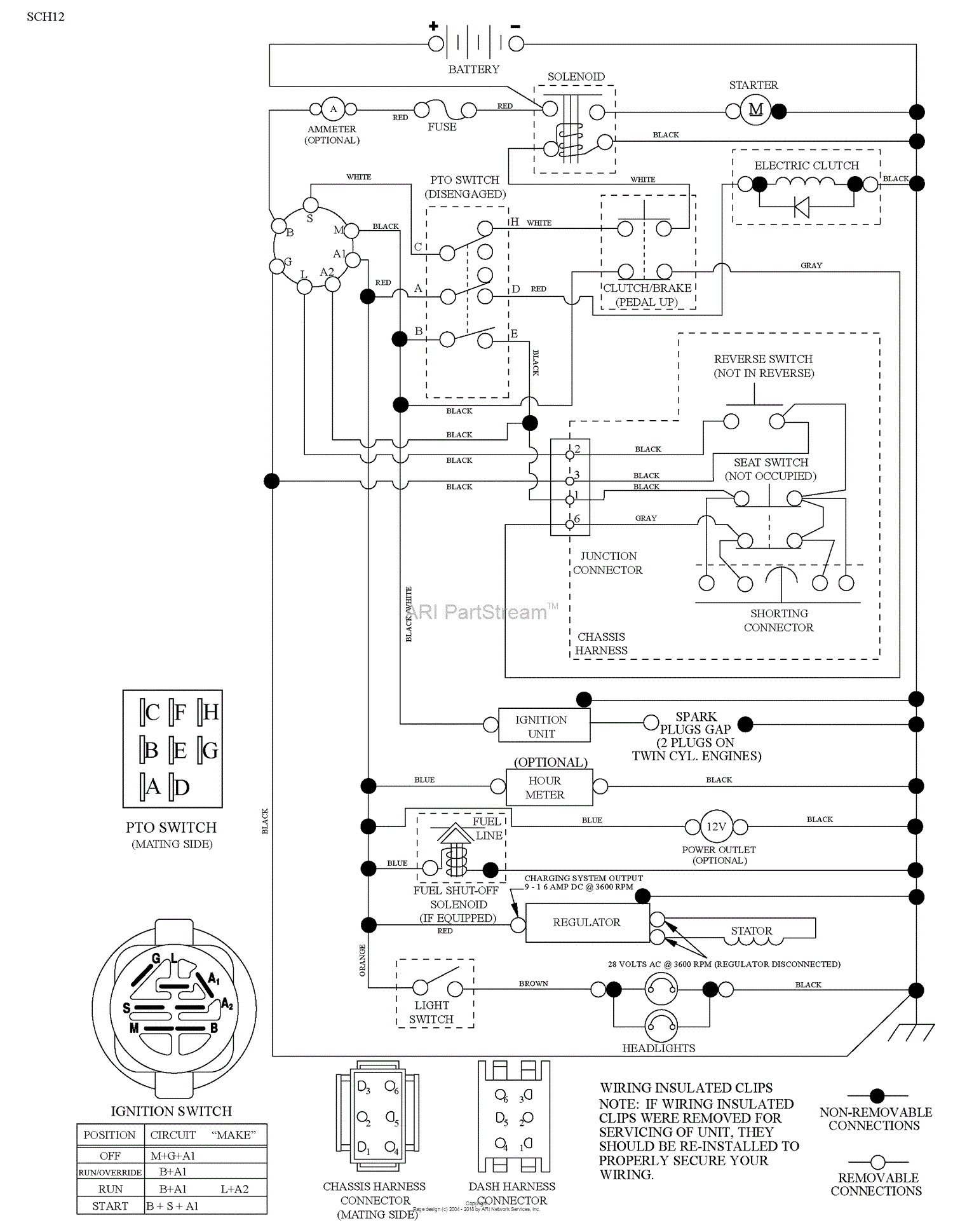 Husqvarna LGT 2554 (96045001502) (2010-02) Parts Diagram for Schematic