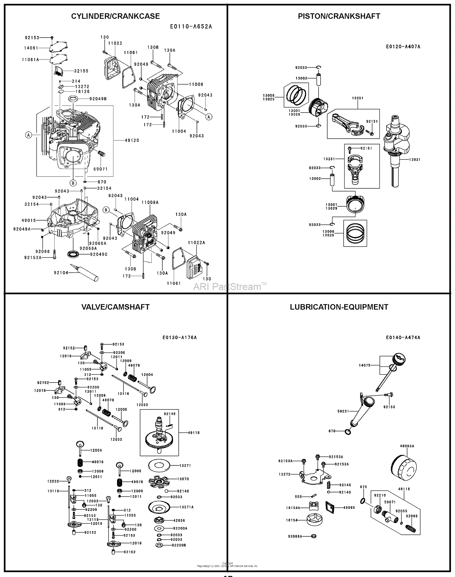 Husqvarna Lgth 2454 (289580) (2010-03) Parts Diagram For Kawasaki Engine