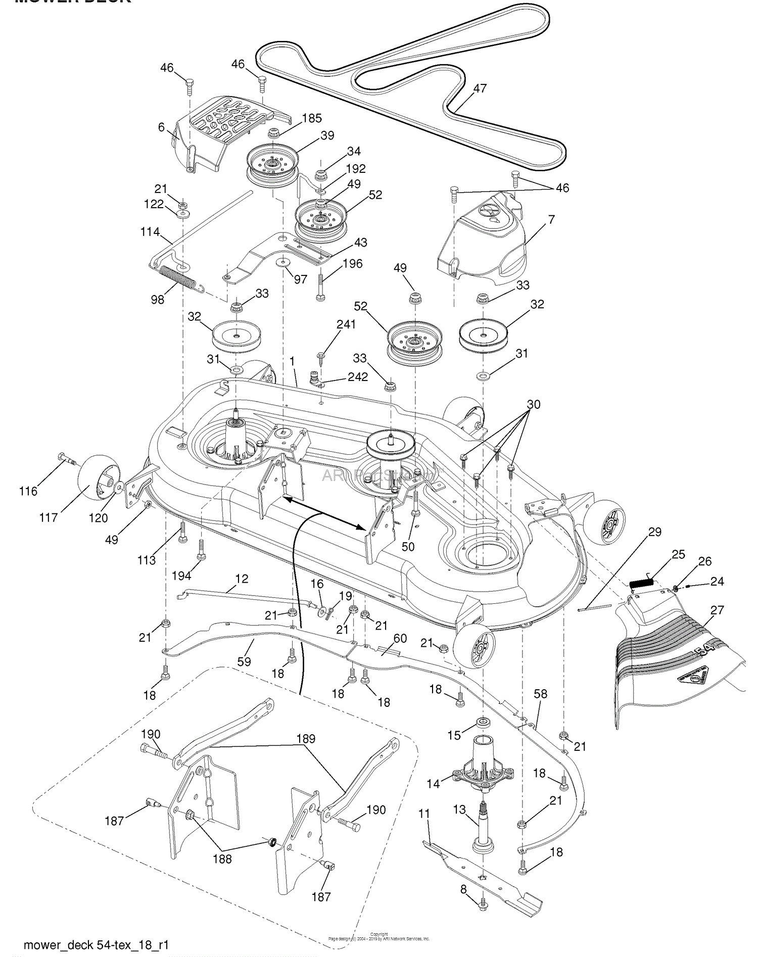 Husqvarna lgth2454 outlet