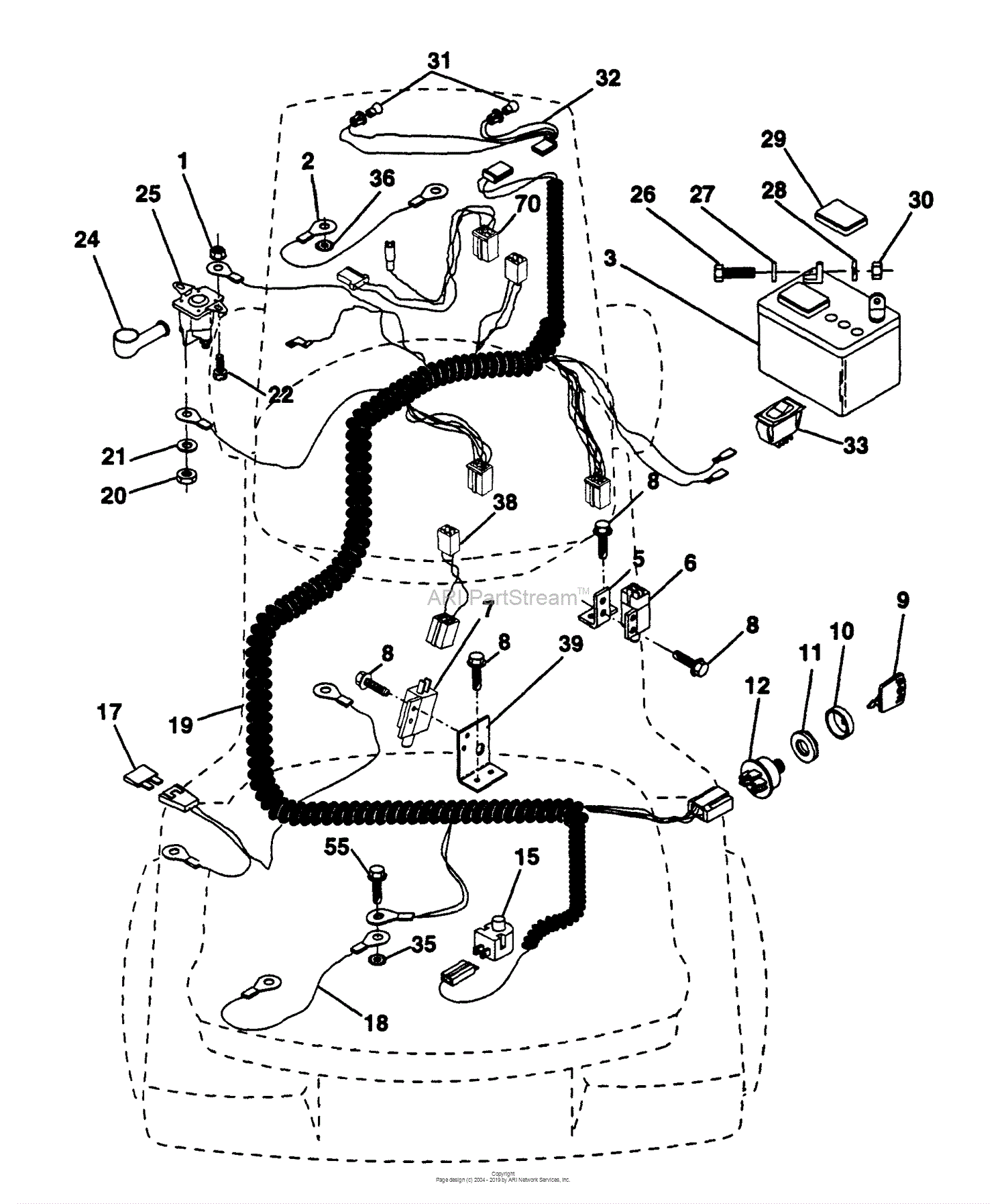 Husqvarna LR 12 (HC12R38A) (954000762) (1994-01) Parts Diagram for ...