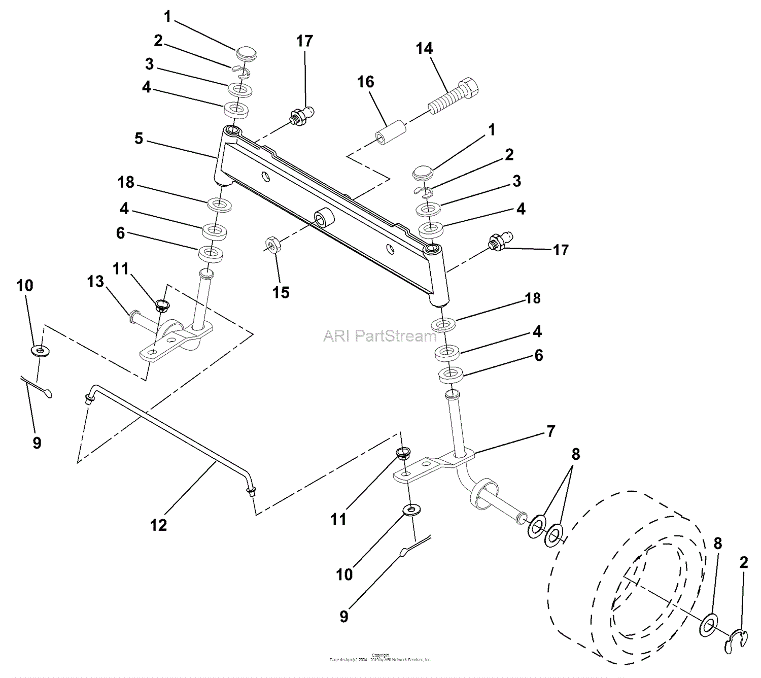 Husqvarna LR 121 (HCLR120A), (954140001) (1996-08) Parts Diagram for ...