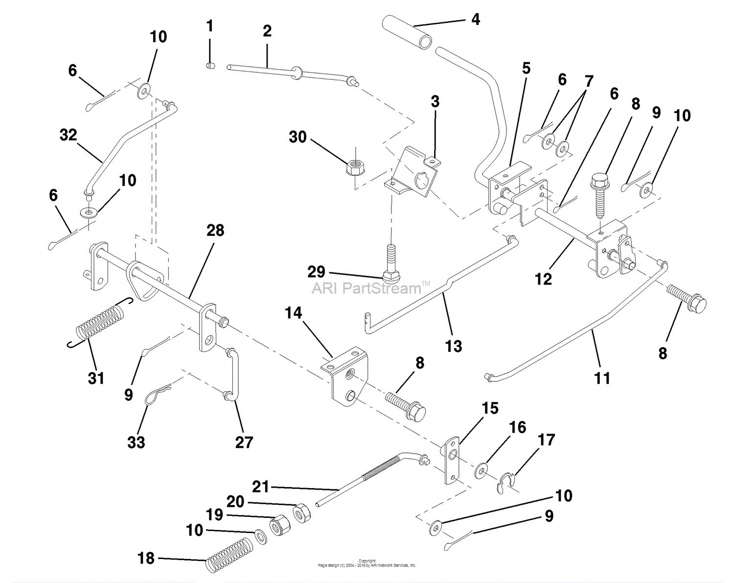 Husqvarna LR 125 (954001202C) (1995-03) Parts Diagram for Brake/Rear ...