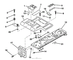 Husqvarna LRH 125 (HN125HR38B) (954000622) (1994-01) Parts Diagram for ...