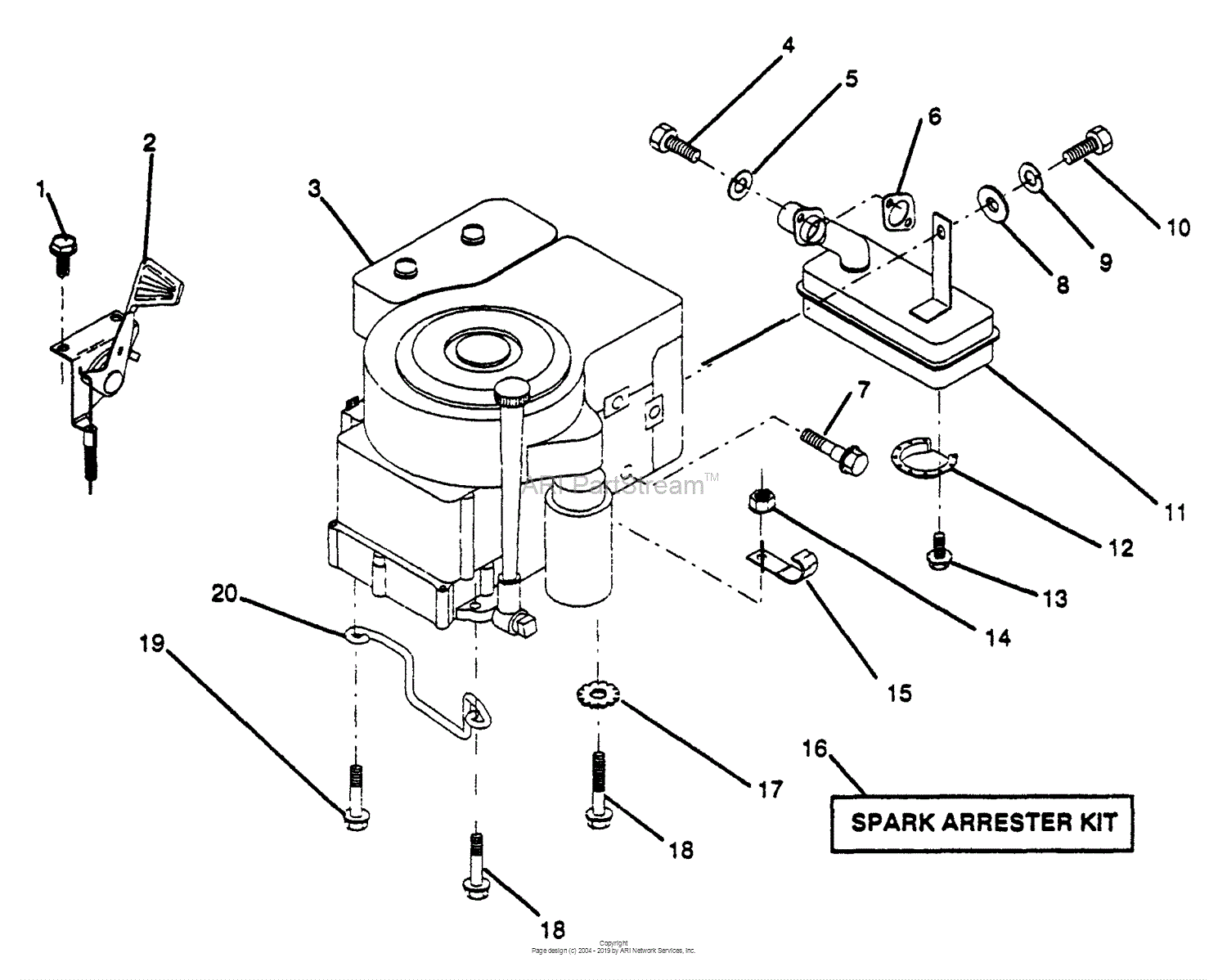 Husqvarna LT 112 (H1236A) (954000191) (1990-11) Parts Diagram for ...