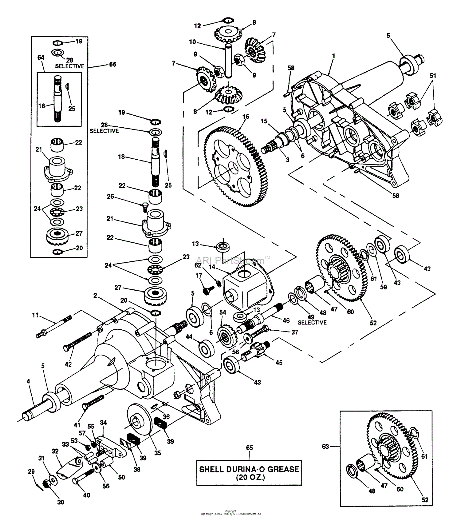 Husqvarna LT 140 (HU4H42A) (954000512) (1993-01) Parts Diagram for Agri ...