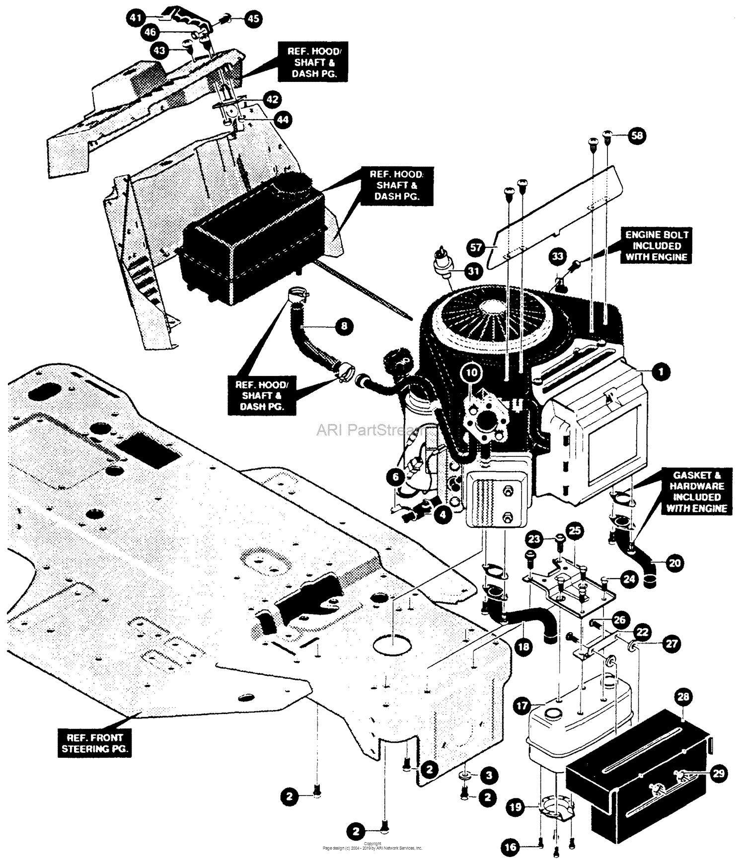 Husqvarna Engine Diagrams