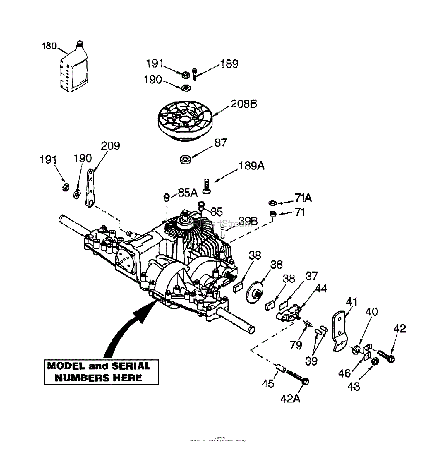 Husqvarna Transaxle Lawnmower Parts for sale