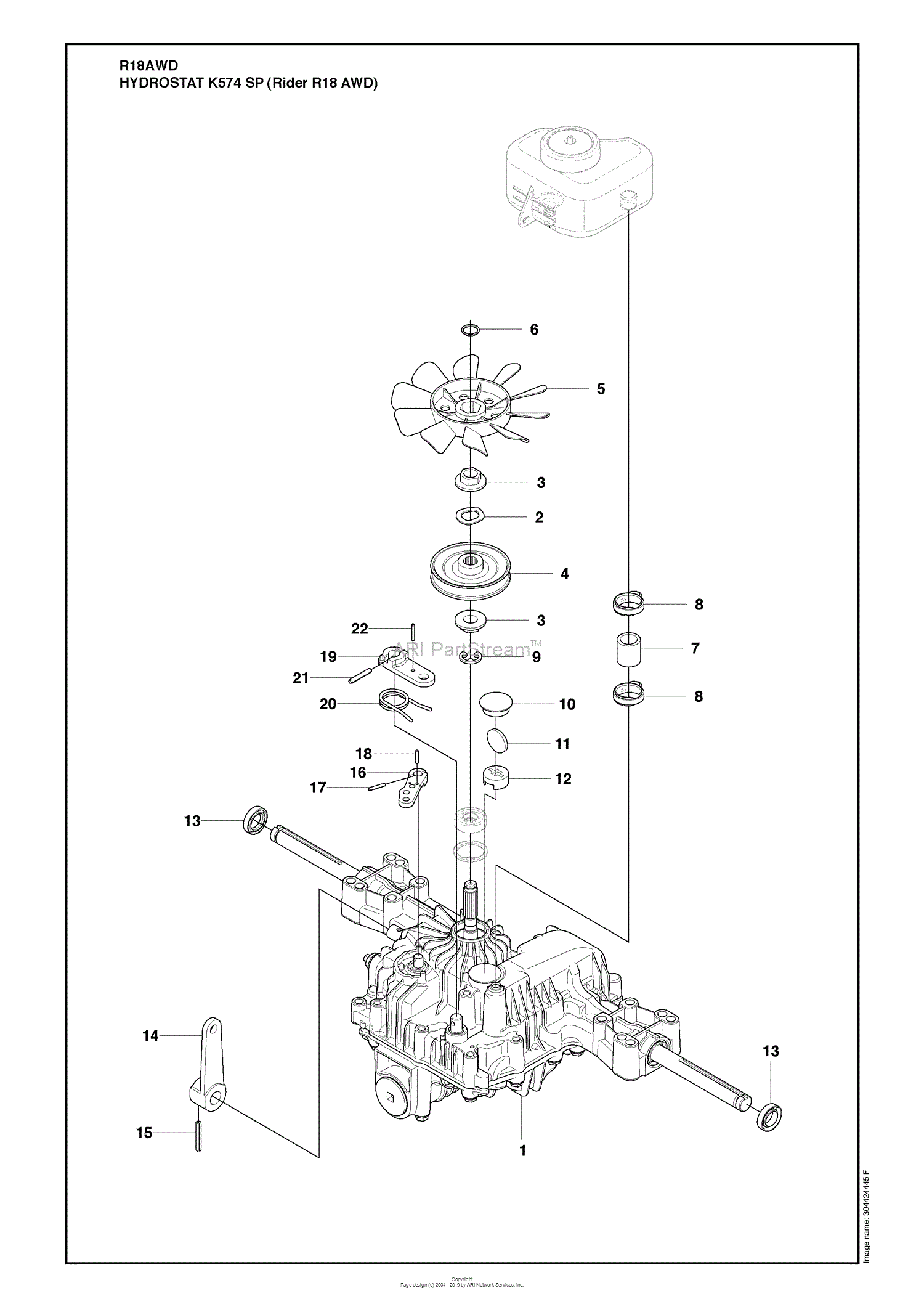 Husqvarna R 18 AWD (966414101) (2010-03) Parts Diagram for ... diagrams 4 8 engine 