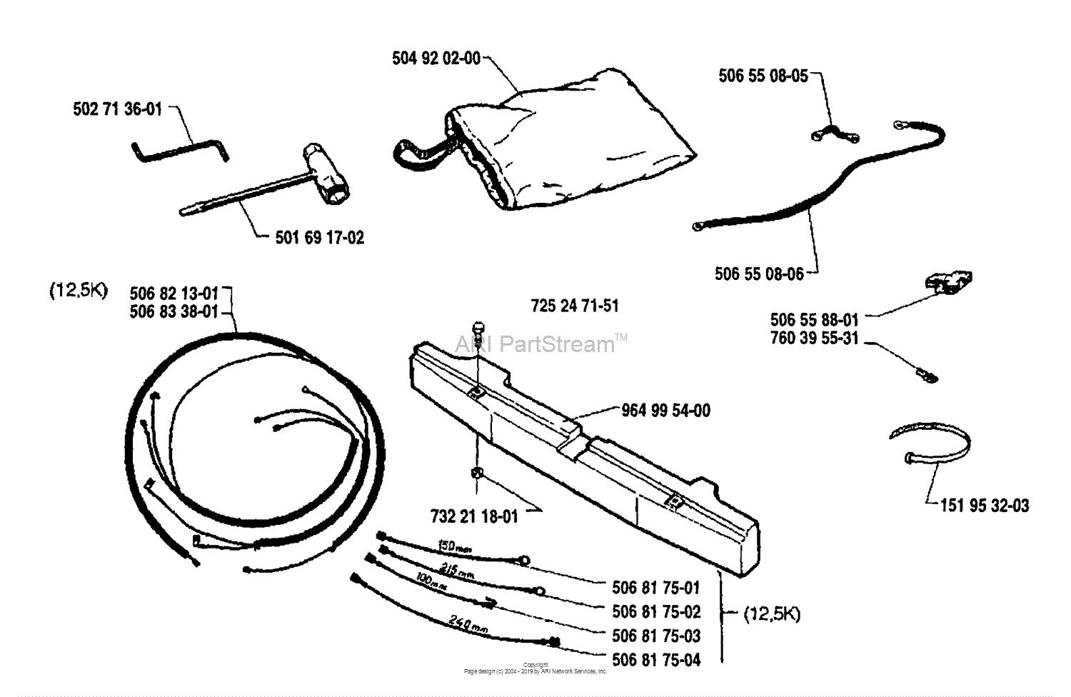 Husqvarna Rider 970 12 S 1992 03 Parts Diagram For Accessories 4239