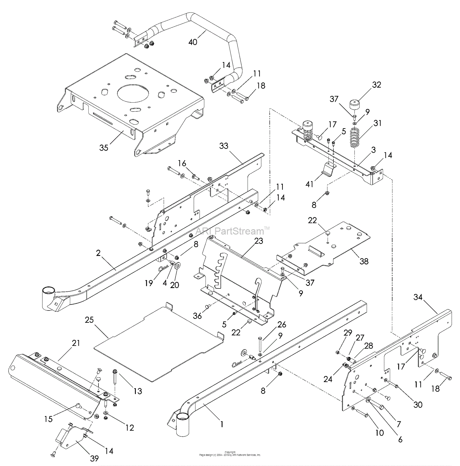 Husqvarna RZ 3016 (966042901) (2009-04) Parts Diagram for Decals