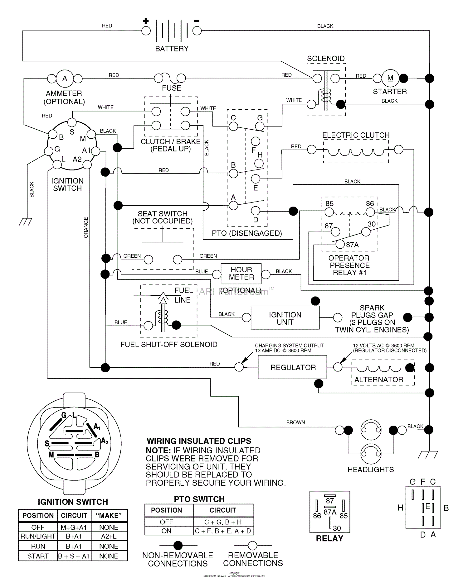 Husqvarna YTH 1342 XPA (954569332) (2003-03) Parts Diagram for Schematic