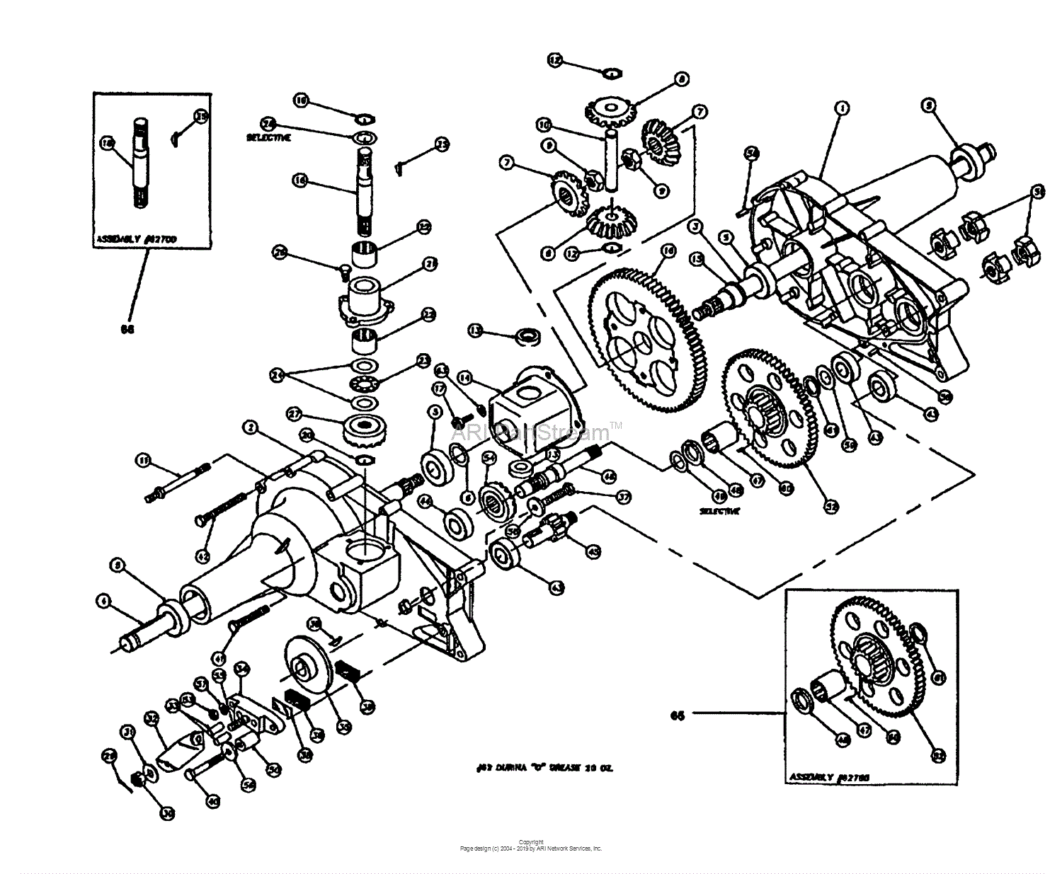 Husqvarna YTH 142 (H14H44A) (954000352) (1991-08) Parts Diagram for ...