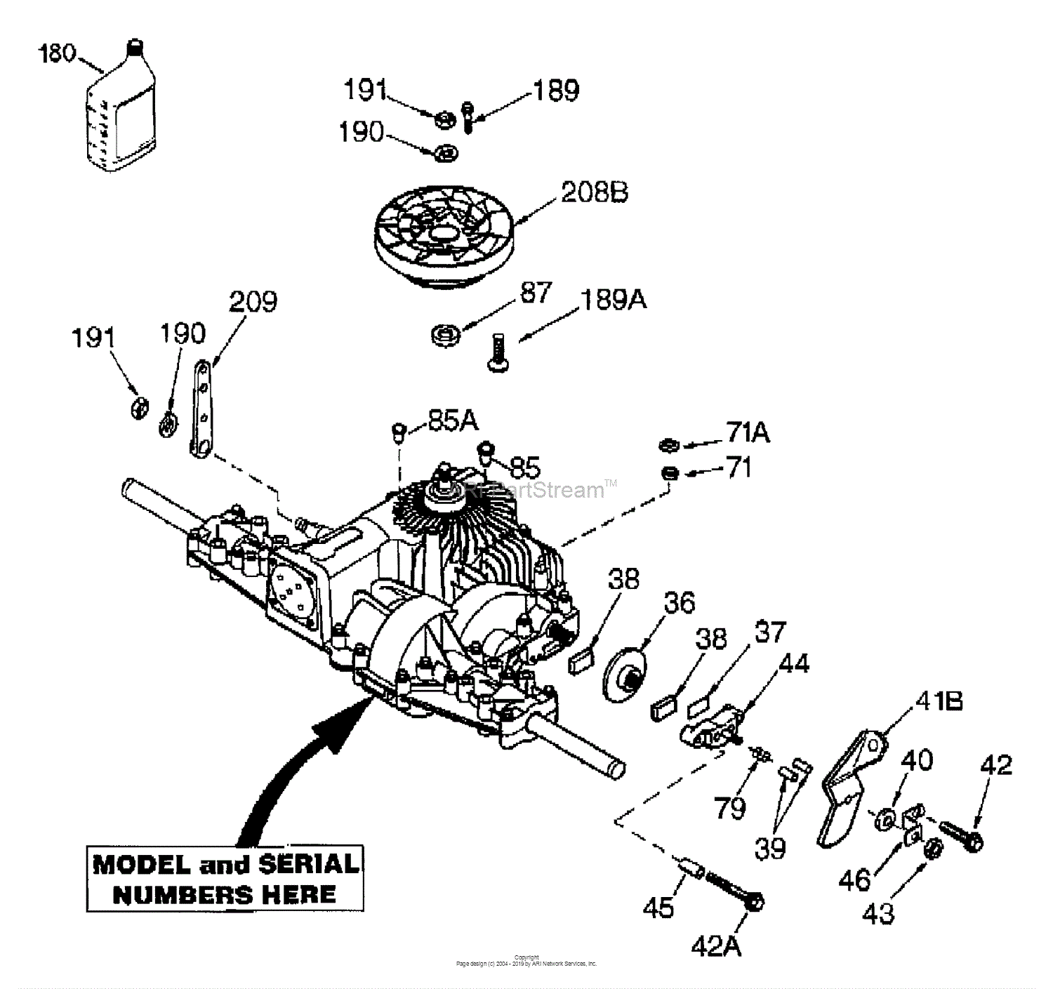 Husqvarna YTH 150 (954140007C) (1997-12) Parts Diagram for Peerless ...