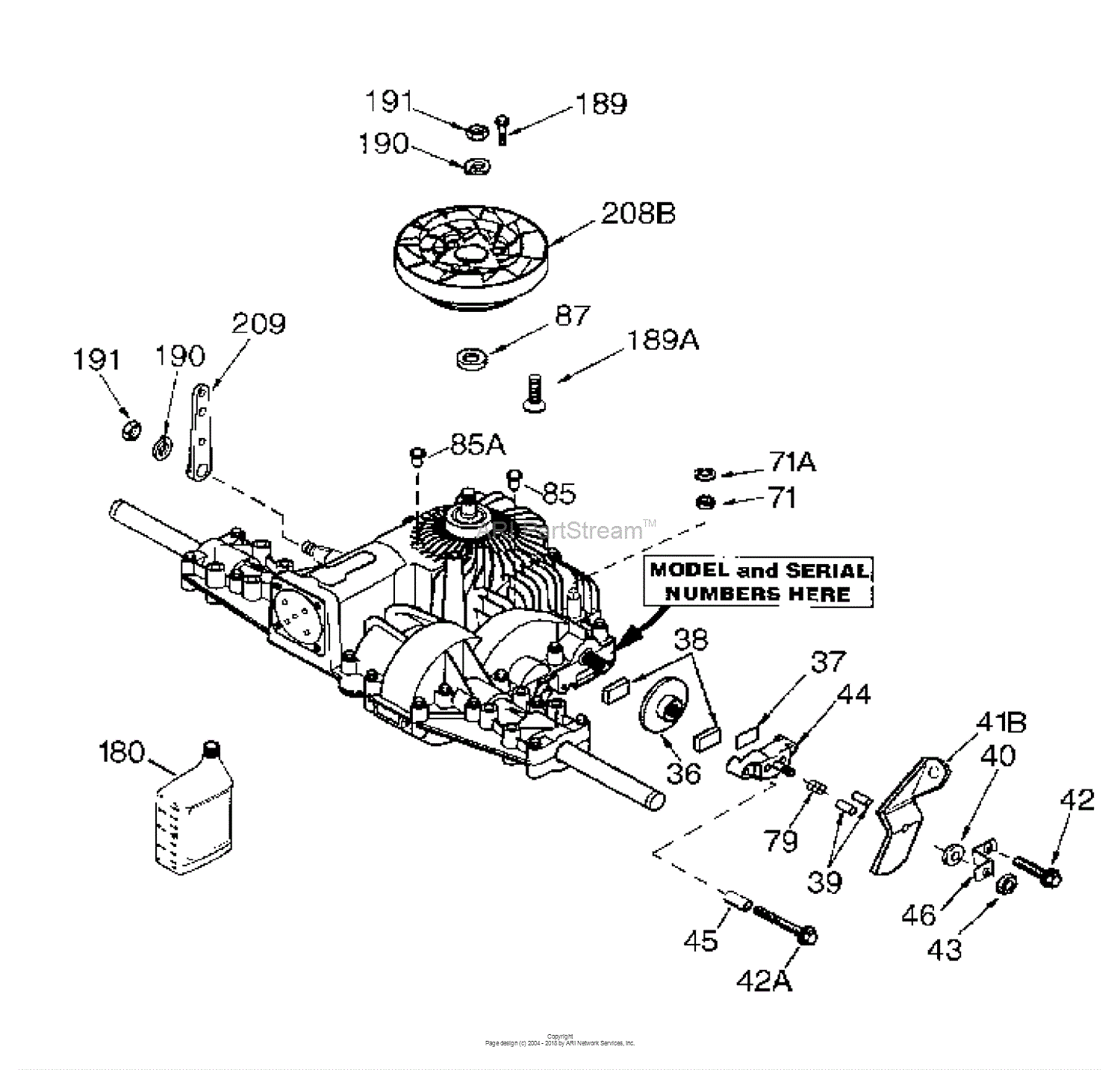 Husqvarna YTH 150 (954140007D) (1998-02) Parts Diagram for Peerless ...