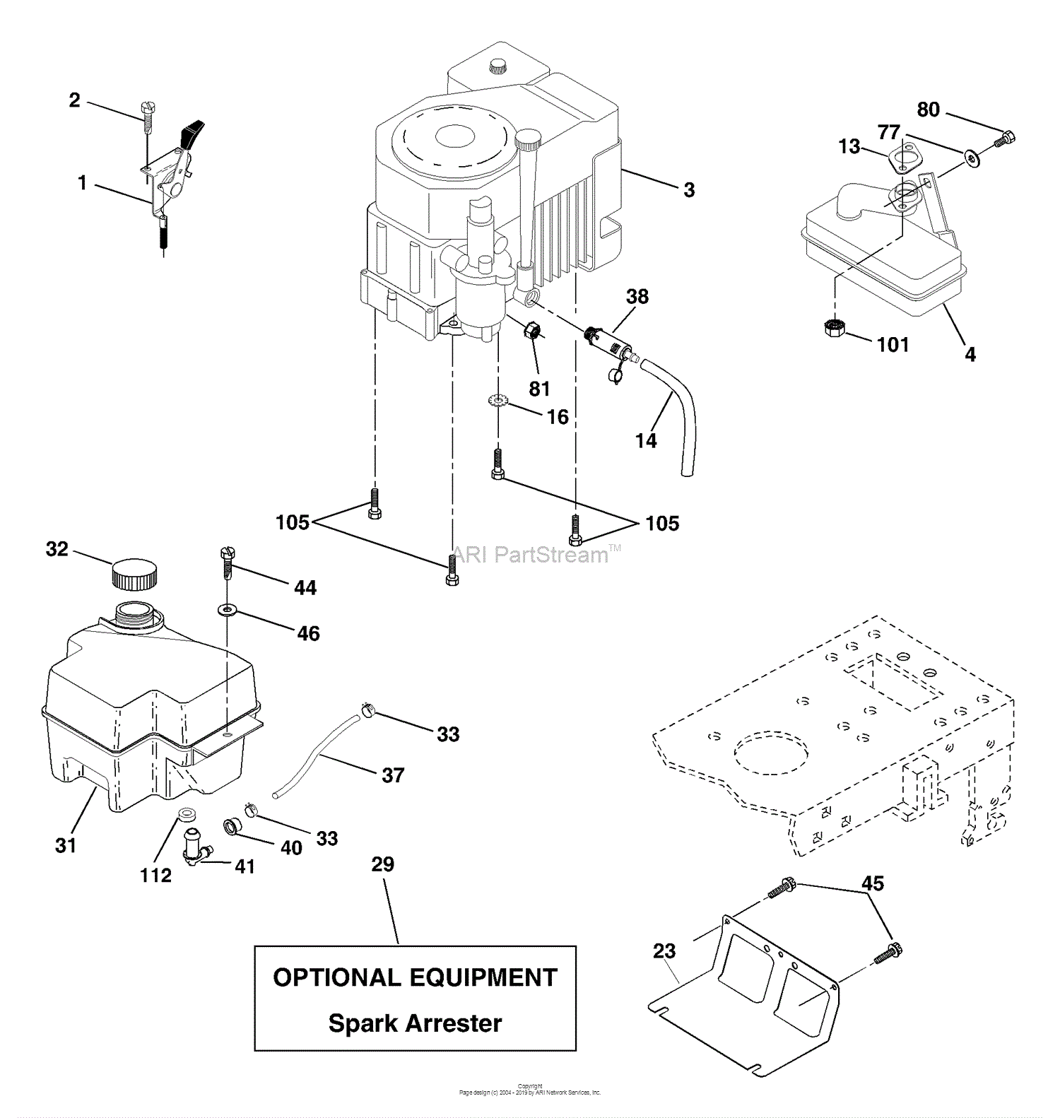 Husqvarna YTH 1542 (YTHK 1542 A) (954568526) (2002-01) Parts Diagram ...