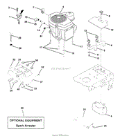 Husqvarna YTH 180 (HCYTH180C) (954140010) (1997-01) Parts Diagram 